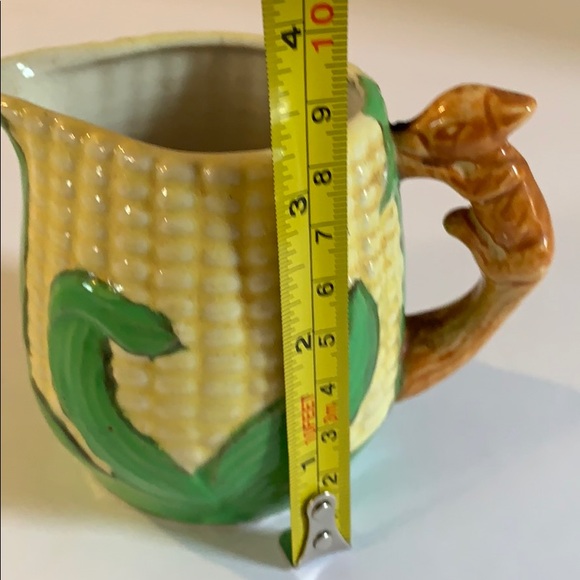 🌽🦊CORN WARE🦊🌽 Red Fox handle Creamer Vintage - Picture 10 of 10